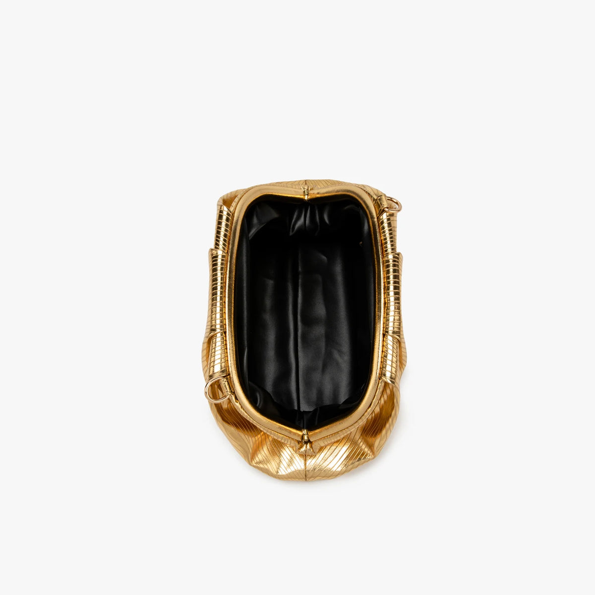 Golden Chain Evening Clutch Bag
