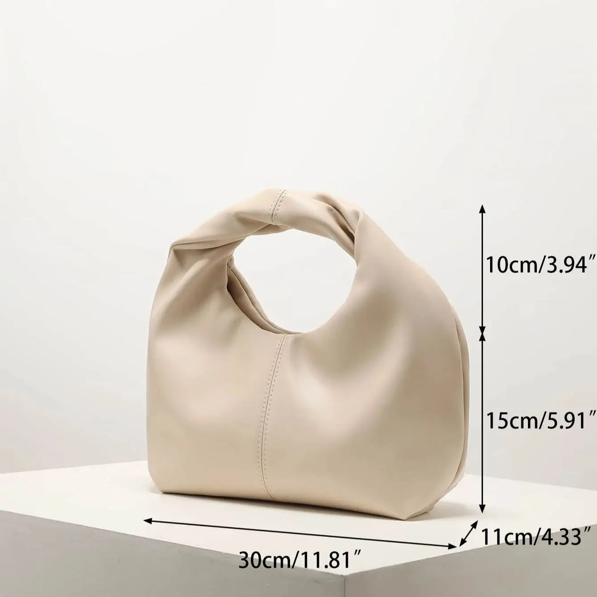Twist Square Clutch Bag