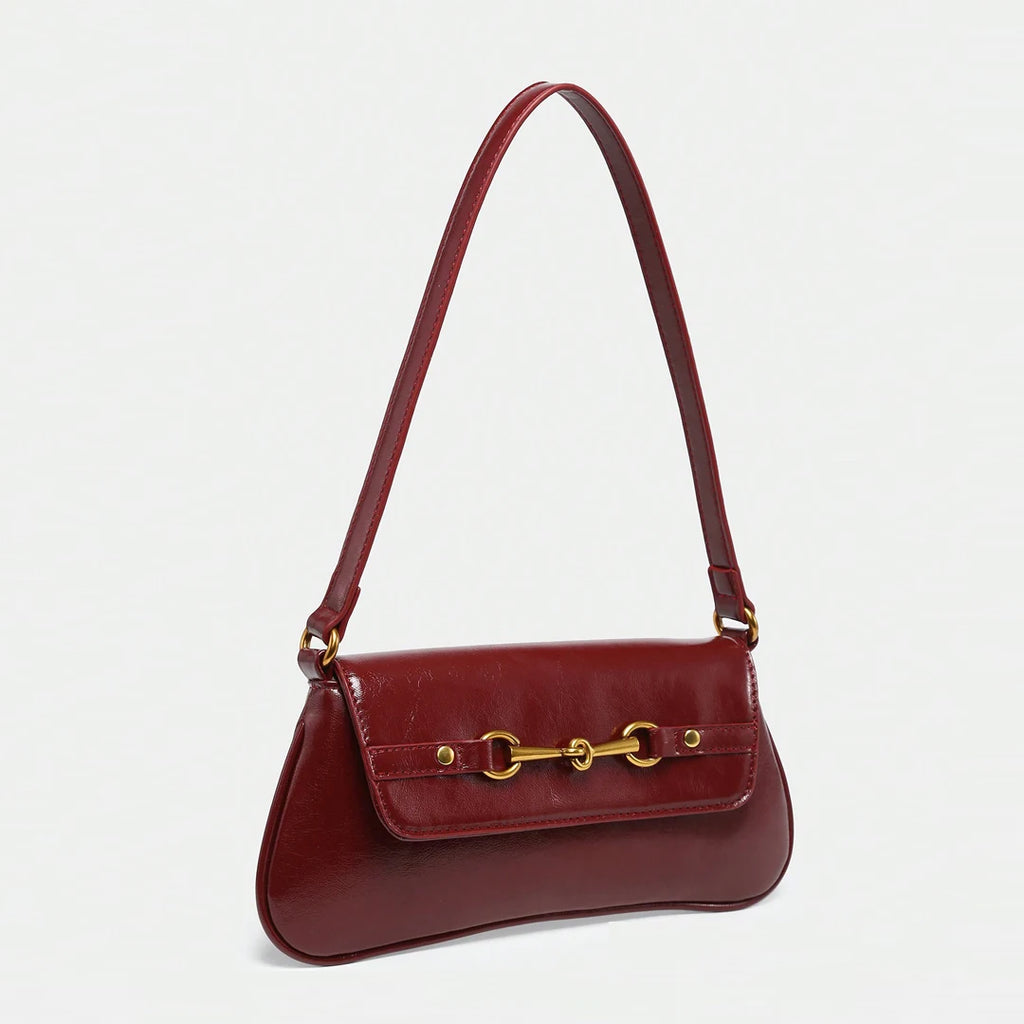 Retro Leopard Underarm Shoulder Bag