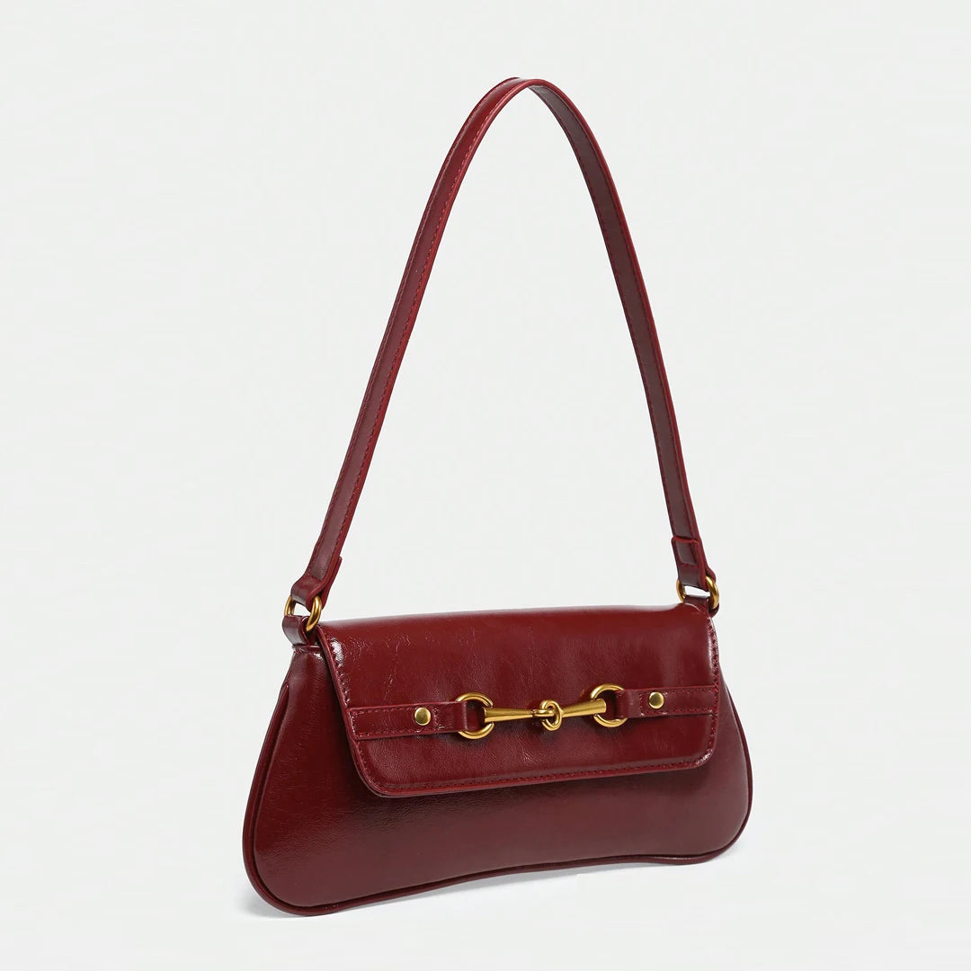 Retro Leopard Underarm Shoulder Bag