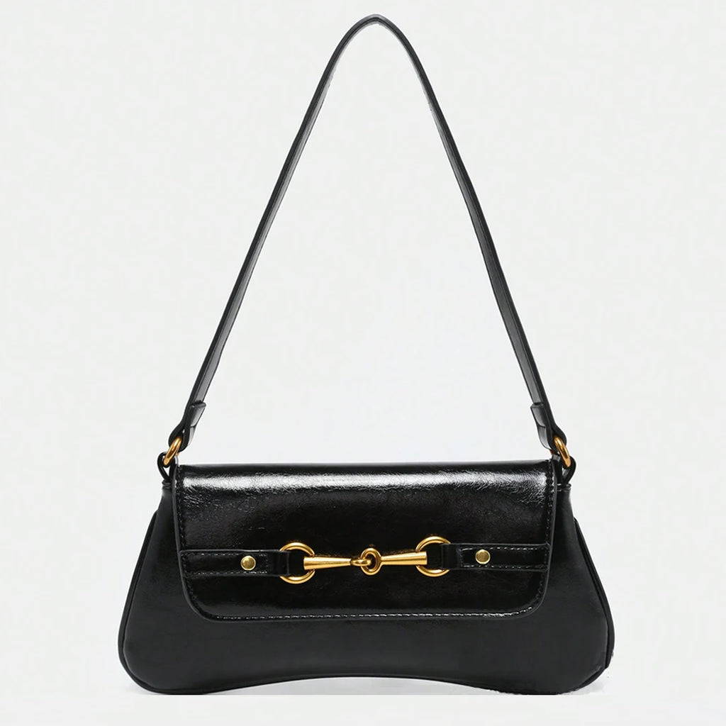 Retro Leopard Underarm Shoulder Bag