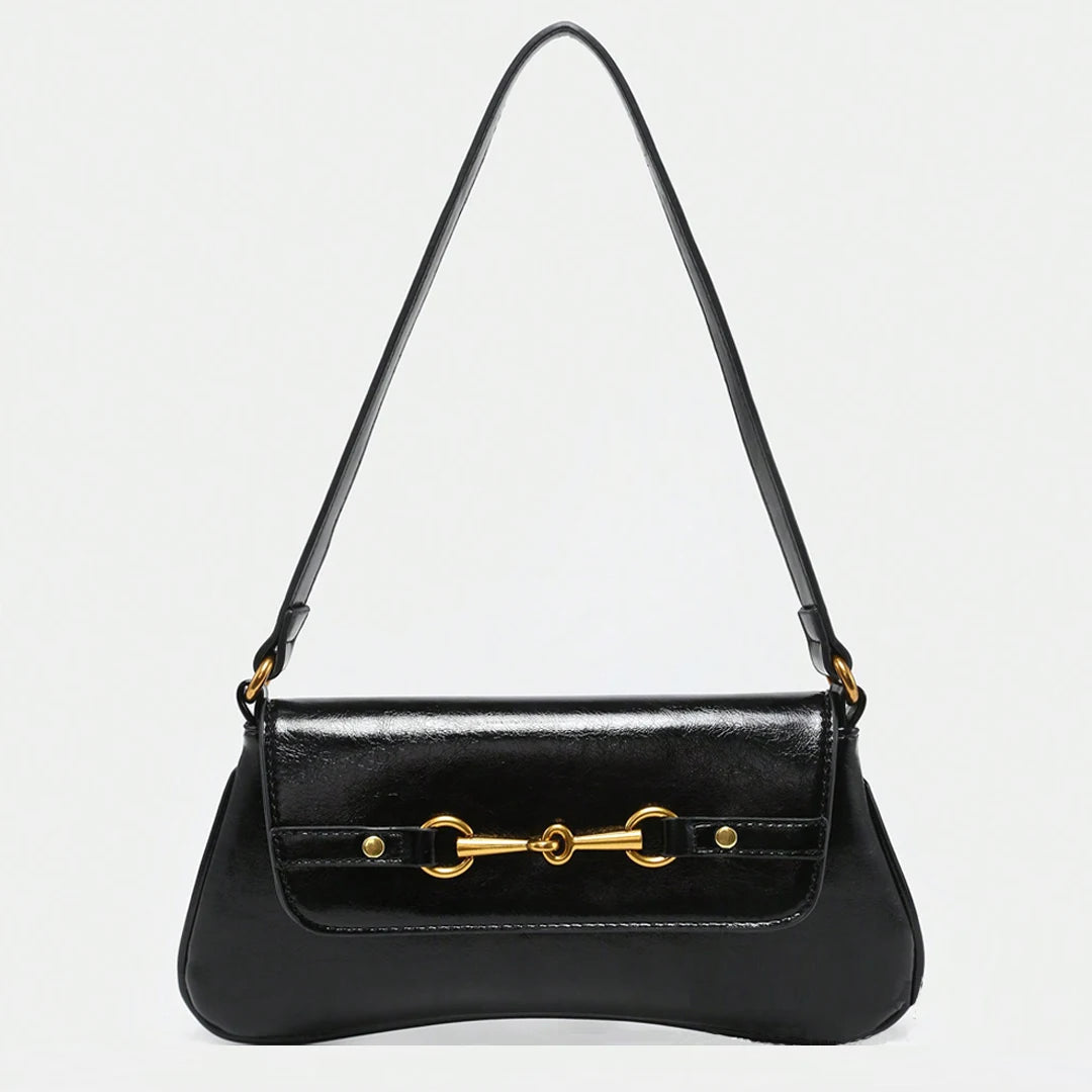 Retro Leopard Underarm Shoulder Bag