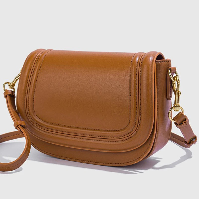 Wide-Strap Underarm Shoulder Bag