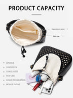 Woven Bucket Shoulder Bag