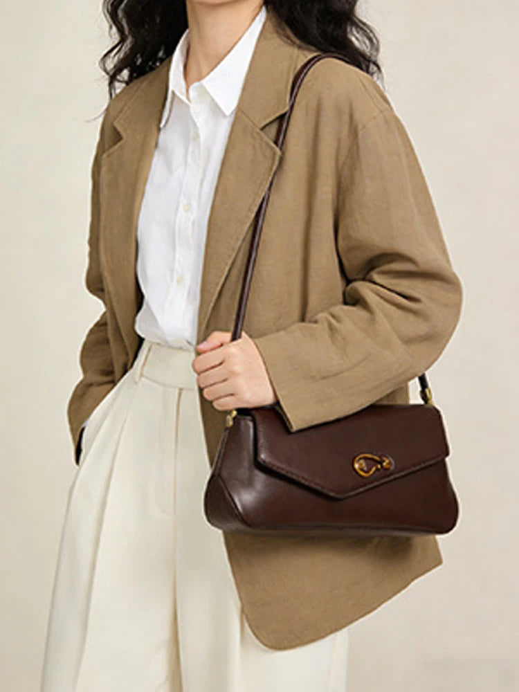 Asymmetrical Shoulder Underarm Bag