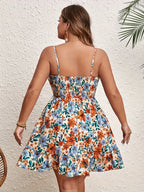 Floral Slip Vacation Dress