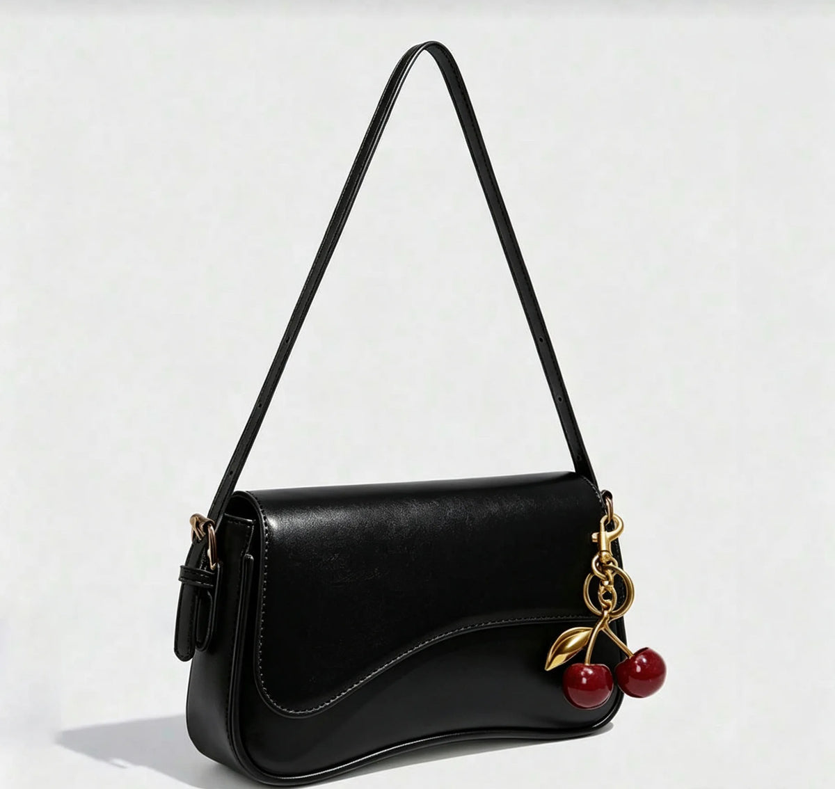 French Retro Covered Underarm Shoulder Bag