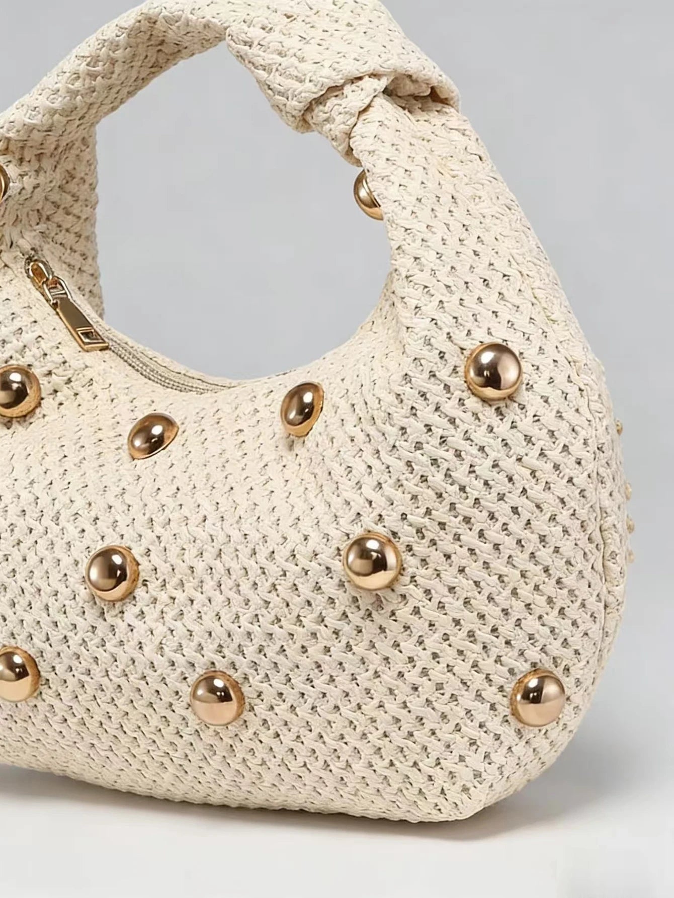 Boho Straw Underarm Bag
