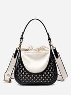 Woven Bucket Shoulder Bag
