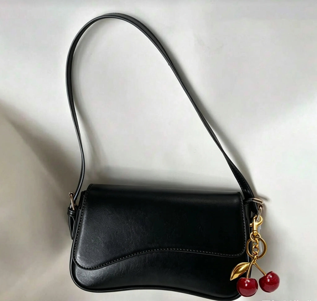 French Retro Covered Underarm Shoulder Bag