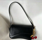 French Retro Covered Underarm Shoulder Bag