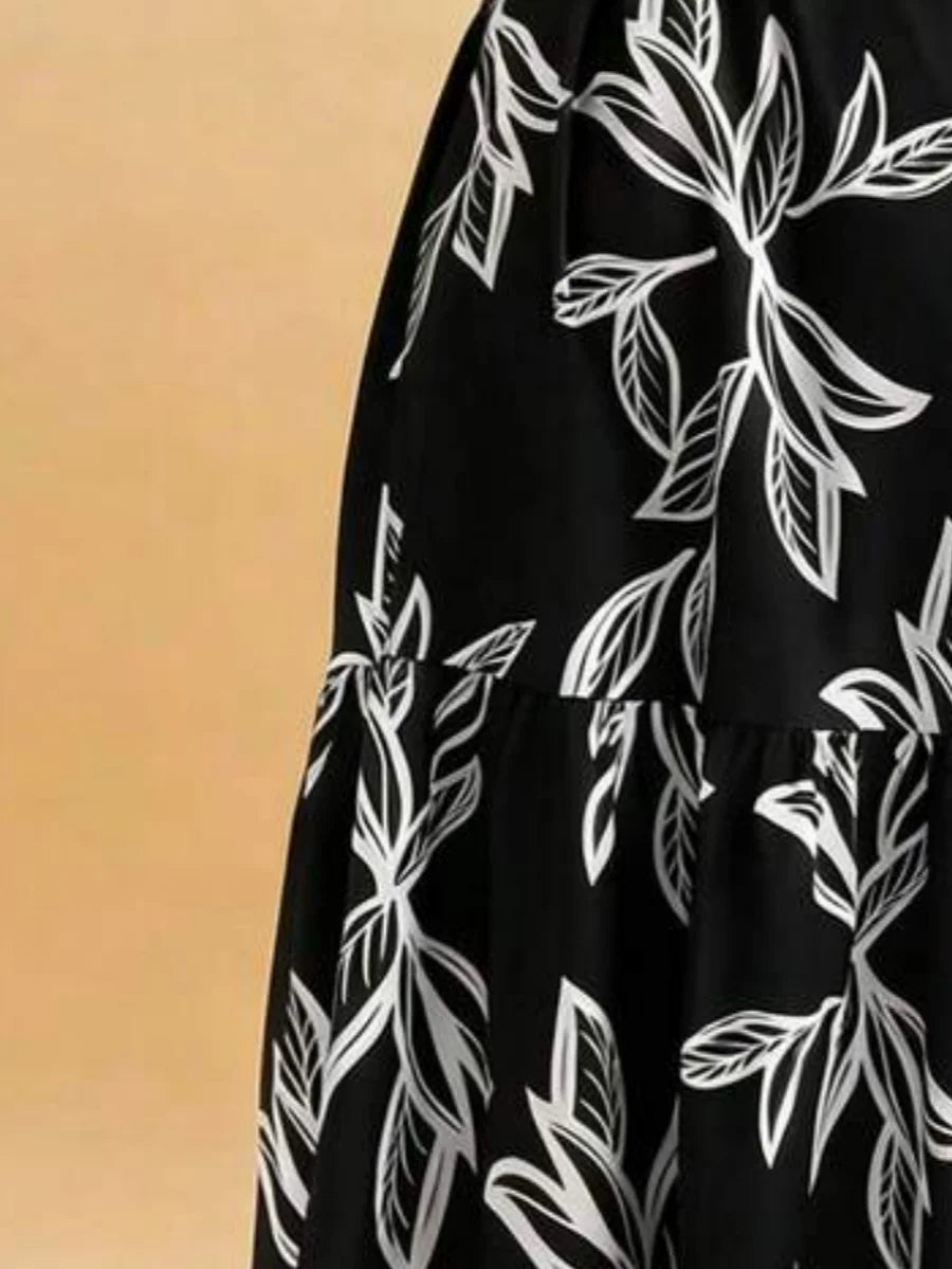 Floral Loose Casual Dress