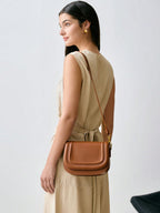 Wide-Strap Underarm Shoulder Bag