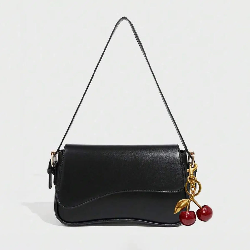 French Retro Covered Underarm Shoulder Bag