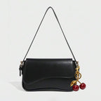 French Retro Covered Underarm Shoulder Bag