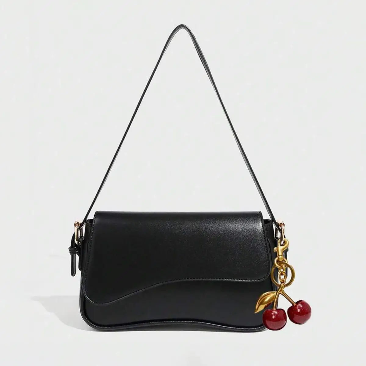 French Retro Covered Underarm Shoulder Bag