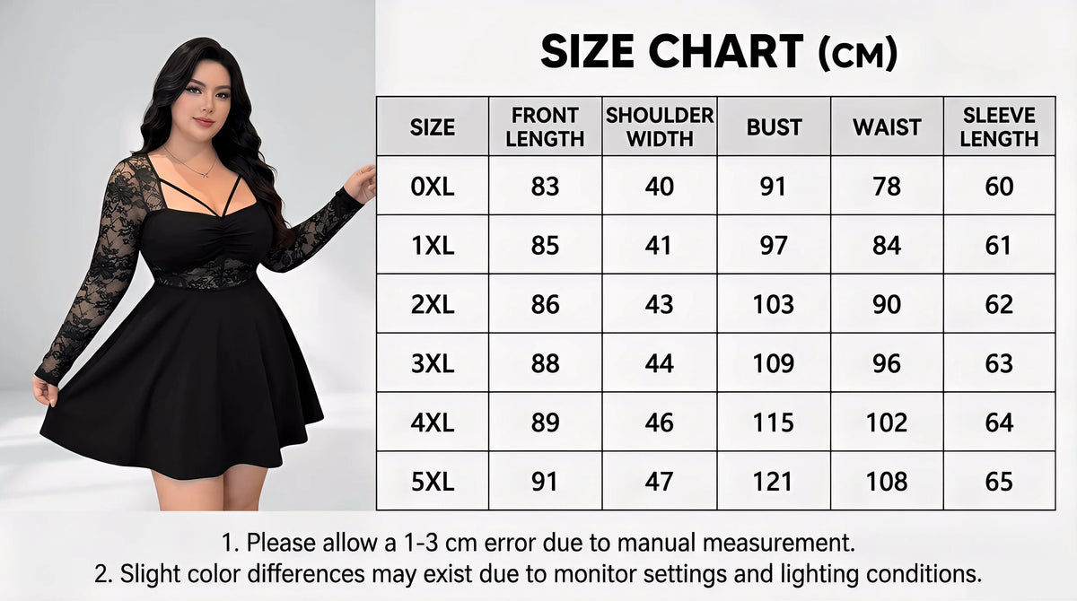 Lace Long-Sleeve Ruched Mini Dress