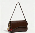 French Retro Covered Underarm Shoulder Bag