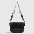 Wide-Strap Underarm Shoulder Bag