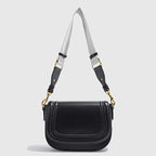 Wide-Strap Underarm Shoulder Bag