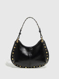 Riveted Chain Boston Bag