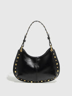 Riveted Chain Boston Bag