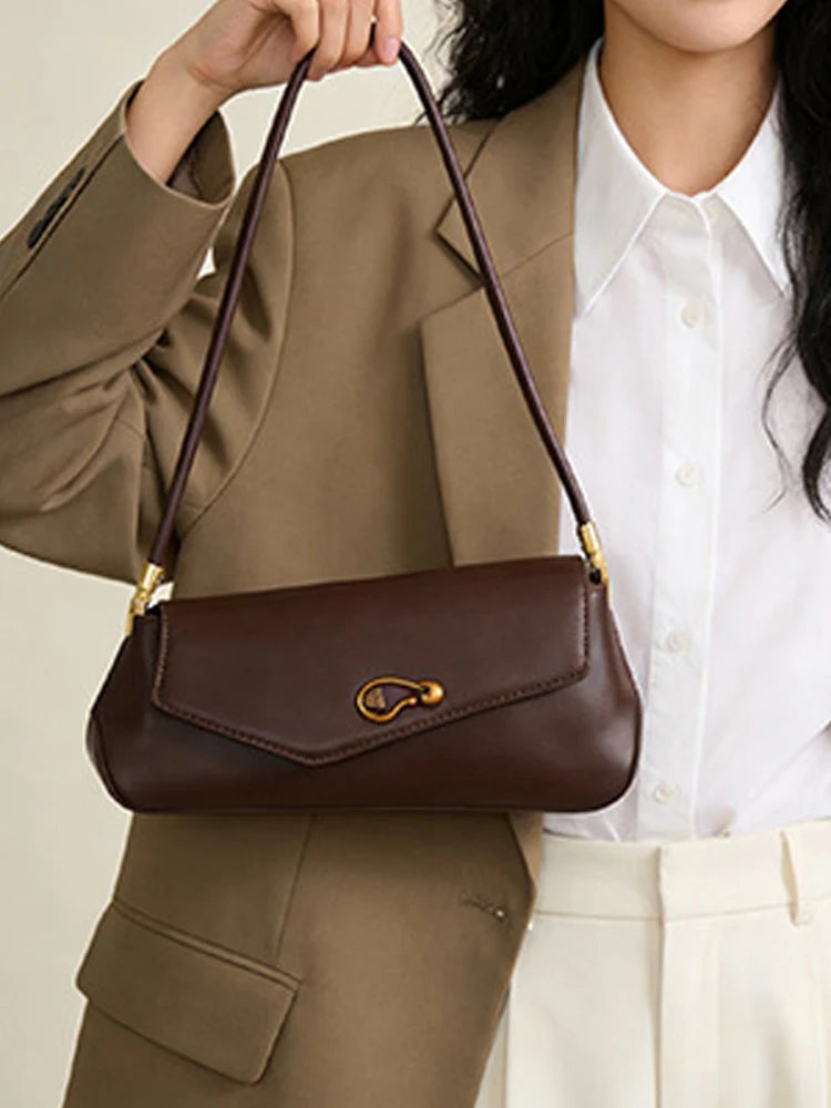 Asymmetrical Shoulder Underarm Bag
