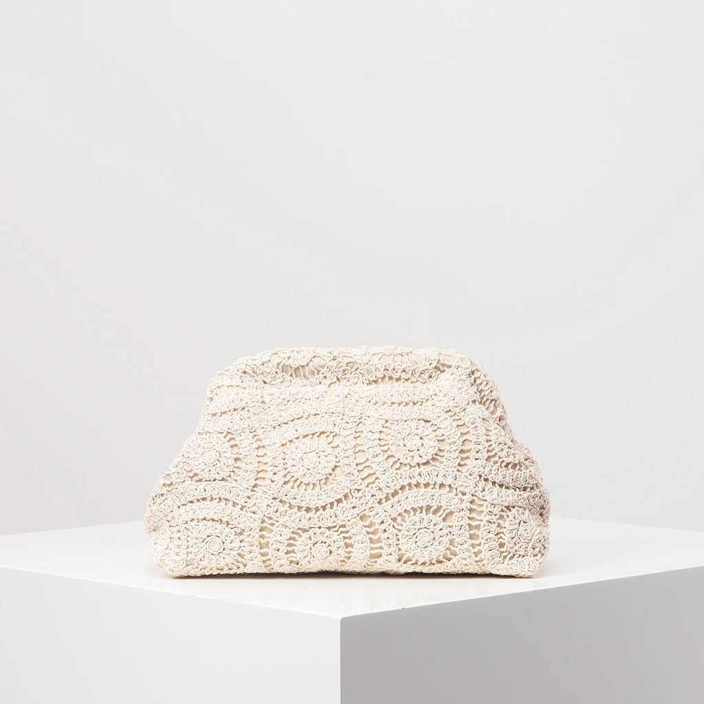 Floral Boho Beach Clutch Bag