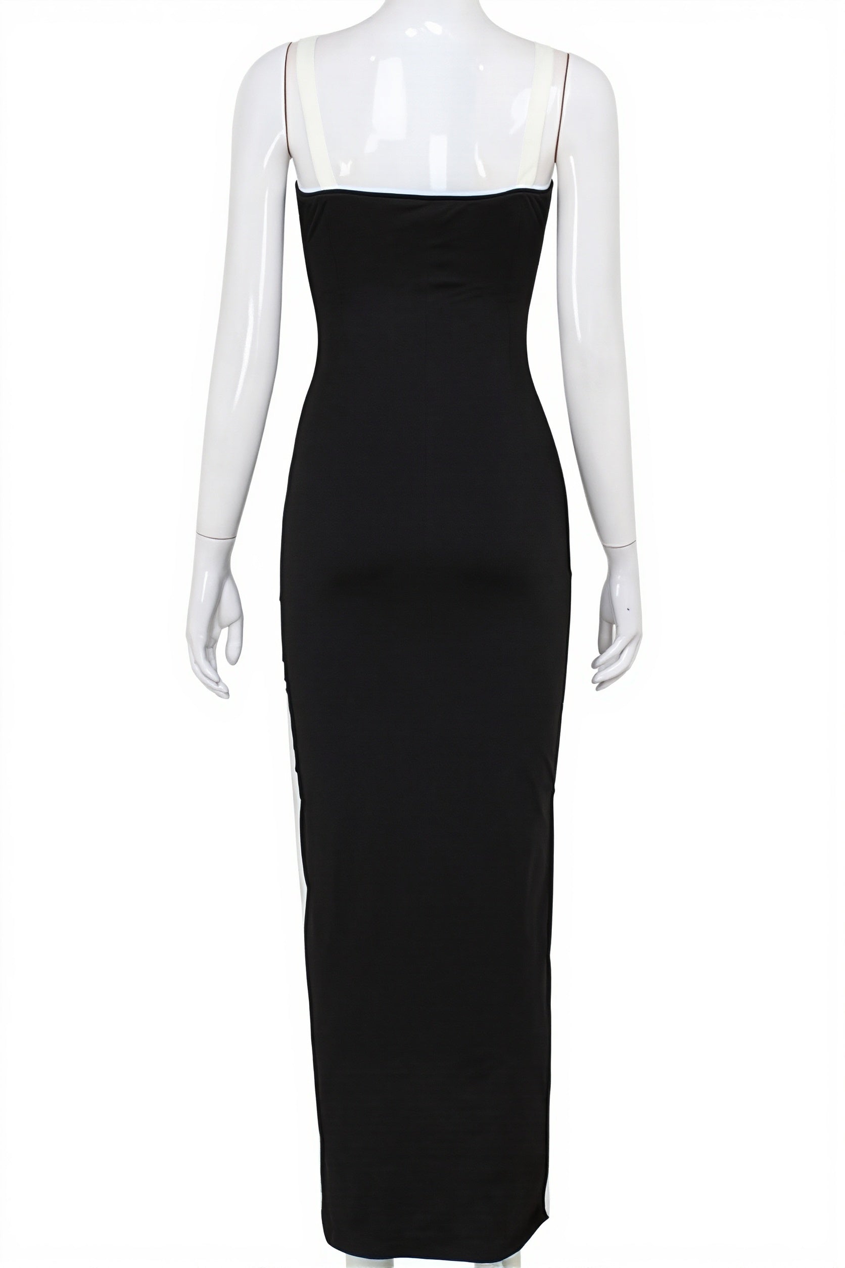 Patchwork Bow Maxi Dress