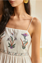 Print Bandeau Cami Boho Dress