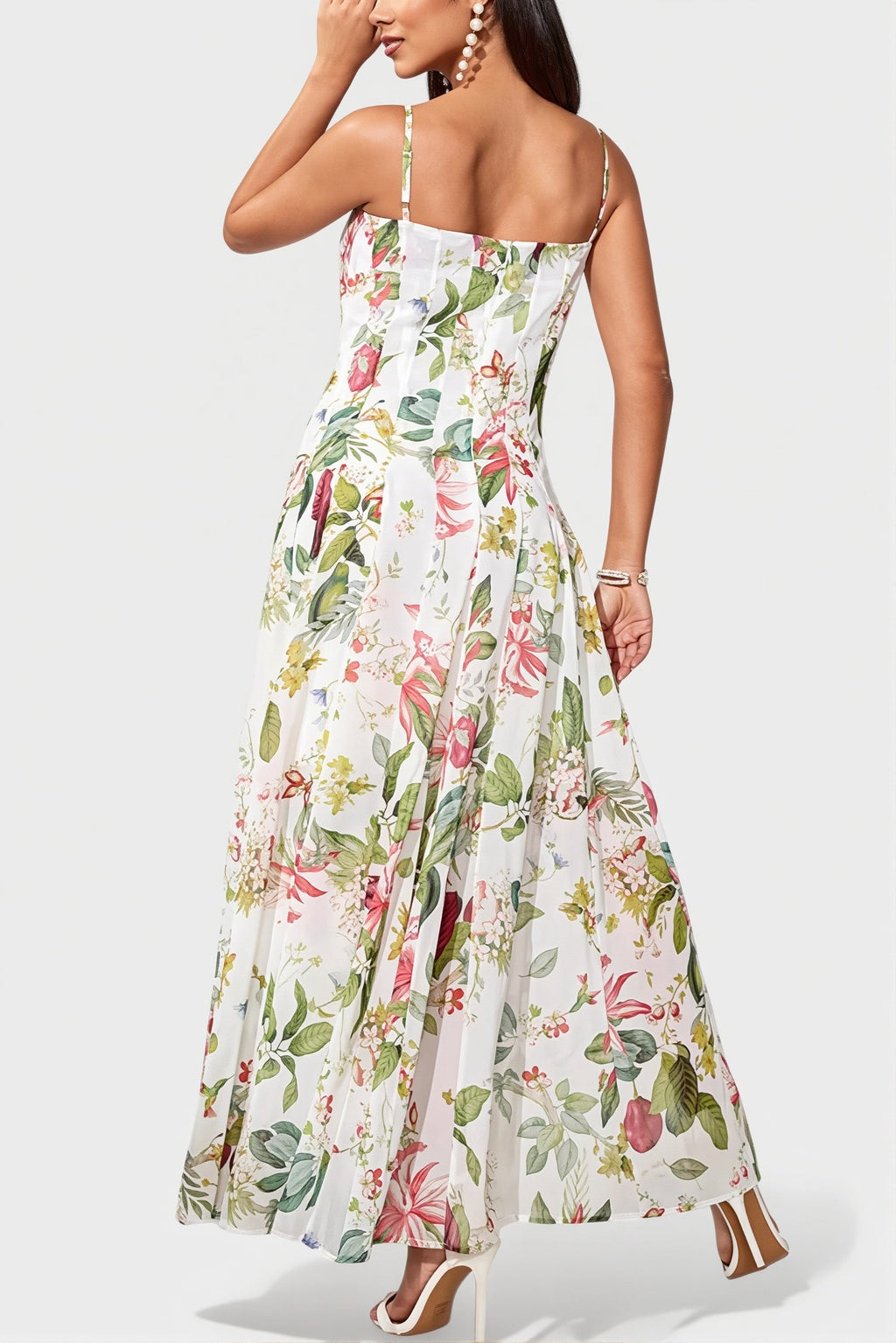 Print Cami Swing Boho Dress