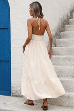 Halter Tassel Boho Dress