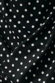 Polka Dot Off-Shoulder Cami Maxi Dress